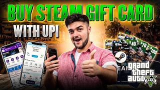 How To Buy Steam Gift Card With UPI 2024  purchase Steam Wallet Code With Phonepe  2024 [upl. by Eatnuhs]