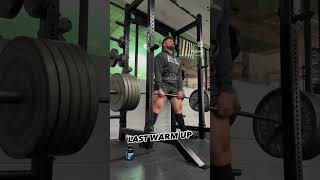 ‼️500 LBS DEADLIFT WARM UP‼️ [upl. by Maureene]