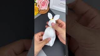 White rabbit 🐰 art diy [upl. by Nera491]