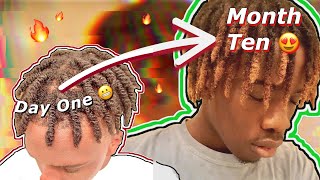 How i started my LOCS from TWO STRAND TWISTS 2021 [upl. by Leroi]