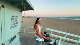 Miel  LIVE SET  VENICE BEACH CA USA Sunset chill vibes [upl. by Aleakim644]