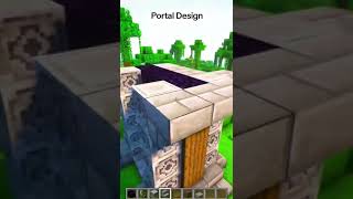 DESIGN MINECRAFT PORTAL PLUS 121 [upl. by Meekyh]