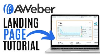 AWeber Tutorial For Beginners  How Create a Landing Page with AWeber 2022 [upl. by Arlon]