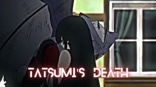 TATSUMIS DEATH  TATSUMI BROKE HIS PROMISE  AKAME CRYING  SADDEST MOMEMT  AKAME GA KILL [upl. by Dorsy182]