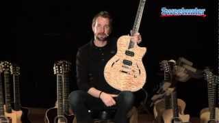 Taylor Guitars T3 Series Electric Guitar Demo  Sweetwater Sound [upl. by Donoghue]