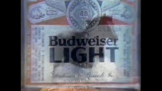 Budweiser Light Beer 1981 Commercial [upl. by Westney95]