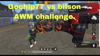 Gochip77 vs bilson AWM challenge [upl. by Rebmac]