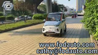 factory wholesale 4 seat electric car mini EV car electric vehicle [upl. by Airda564]