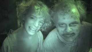 Hillbilly Fridge Scare Prank in Haunted House [upl. by Trovillion]