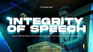 Integrity Of Speech  Lenny Fronyka Silalahi  Ibadah YouthPro  12 Mei 2024 [upl. by Travax]