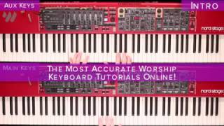 Victors Crown  Darlene Zschech  Keyboard Tutorial [upl. by Dorej]