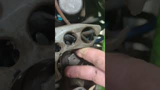 How to change a counter shaft front sprocket on a motorcycle 19962007 Kawasaki KDX 200 [upl. by Laforge]