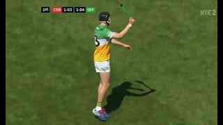 Cork v Offaly Highlights  2023 U20 Hurling Final [upl. by Kellen]