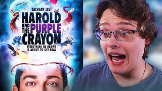 HAROLD AND THE PURPLE CRAYON Official Trailer 2 REACTION [upl. by Ettelimay259]