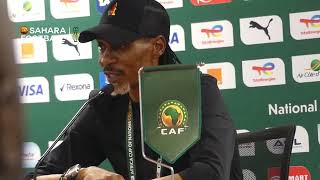 NIGERIA VS CAMEROON 20 CAMEROON COACH RIGOBERT SONG SPEAKS ON LOSS amp FUTURE [upl. by Pellikka]