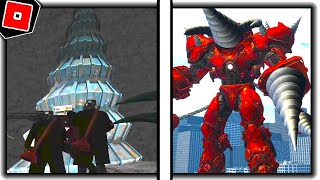 Finding UPGRADED TITAN DRILLMAN LEAKED LOCATION in SKIBIVERSE  Roblox [upl. by Aneelas635]