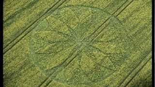 Crop circles 2012 Hill Barn near East Kennett Wiltshire UK 15 April [upl. by Yablon95]