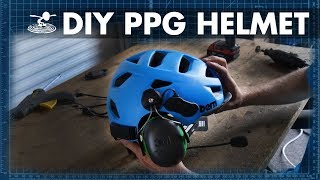 How to build your own Paramotor helmet [upl. by Ziagos240]