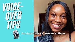 Voice Over Tips for Aspiring Voice OverArtistes [upl. by Amelia125]