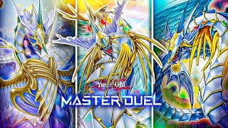 MASTER RANK Ultimate Crystal Rainbow Dragon Deck Profile amp Gameplay  YuGiOh Master Duel [upl. by Eanrahc]