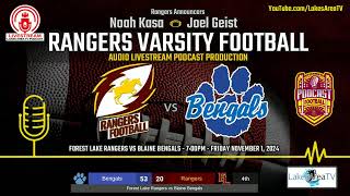 Rangers Football vs Blaine [upl. by Erhart]