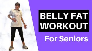 Exercises To REDUCE BELLY FAT  10 Minutes  Senior Fitness [upl. by Sileas]