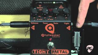 Video Review  Amptweaker Pedals TightMetal Distortion [upl. by Ahterod664]