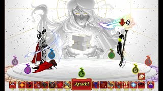 DragonFable  DoomKnight versus Pandora Extreme [upl. by Aiksas]