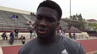 Nelson Agholor at USC Pro Day 31115 [upl. by Eatton131]