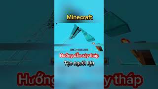 Cách xây tháp tạo người lợn Technoblade🔥Minecraft [upl. by Pollie]