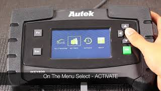 AUTEK IKEY820 Activation  KEY CODE USA [upl. by Aciraa]