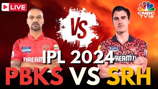 IPL 2024 LIVE SRH vs PBKS Match LIVE  Punbaj Kings vs Sunrisers Hyderabad LIVE Score  N18L [upl. by Eiclud558]