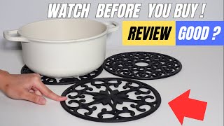 Pot Mat Set Review Amazon [upl. by Fransen]