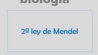 Problemas de genética  2ª Ley de Mendel II [upl. by Kizzie]