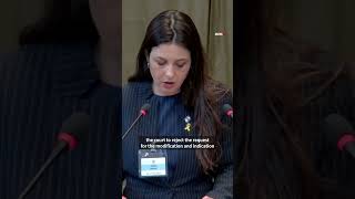 Liar Israeli lawyer heckled at ICJ hearing [upl. by Yelda78]