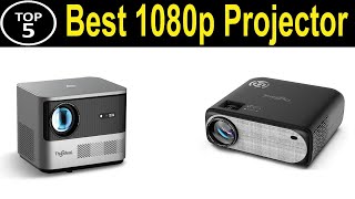 TOP 5 BEST 1080p Projector Review 2024 [upl. by Wilfred596]