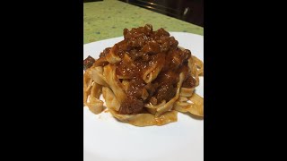 Ragù di cinghiale  come togliere il sapore forte della carne di cinghiale [upl. by Krakow975]