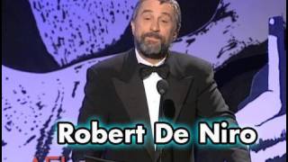 Robert De Niro Salutes Martin Scorsese at the AFI Life Achievement Award [upl. by Retniw554]