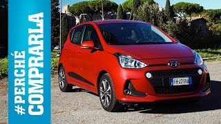 Hyundai i10 2017  Perché comprarla e perché no [upl. by Sidonie]