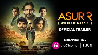 Asur 2  Official Trailer  JioCinema  Arshad Warsi  Barun Sobti  Streaming Free 1 June [upl. by Asseneg461]