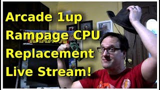 Replacing the CPU on my Arcade 1up Rampage Cabinet [upl. by Eromle]