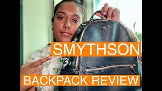 Smythson Backpack Review [upl. by Vijnas]