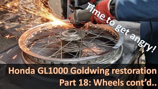 Honda GL1000 Goldwing restoration part 18 [upl. by Enimajneb10]