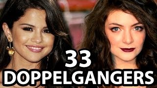 33 Celebrity Doppelgangers That Will Blow Your Mind [upl. by Yahiya131]