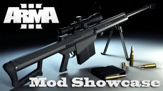 ►Arma 3 Alpha  Barrett M107 50 Cal Mod Showcaseᴴᴰ [upl. by Selrhc]