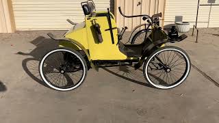 1902 Horseless Carriage Replica Curved Dash Oldsmobile [upl. by Ytomit]