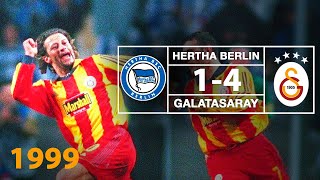 Nostalji Maçlar  19992000 Sezonu Hertha BSC Berlin 1  4 Galatasaray [upl. by Aikrahs491]