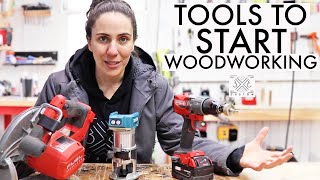 What Tools Do You Need to START Woodworking Beginner Woodworking Tool List [upl. by Itin958]