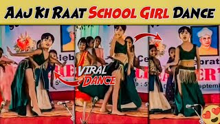 Aaj Ki Raat School Girl Dance Suvidya Sr Sec School Dance Suvidya Sr Sec School Teachers Day [upl. by Lellih]