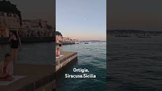 Tramonto in Ortigia Ferragosto ❤️💝💖15082024 sicilia sansedtrevel [upl. by Ikeda455]